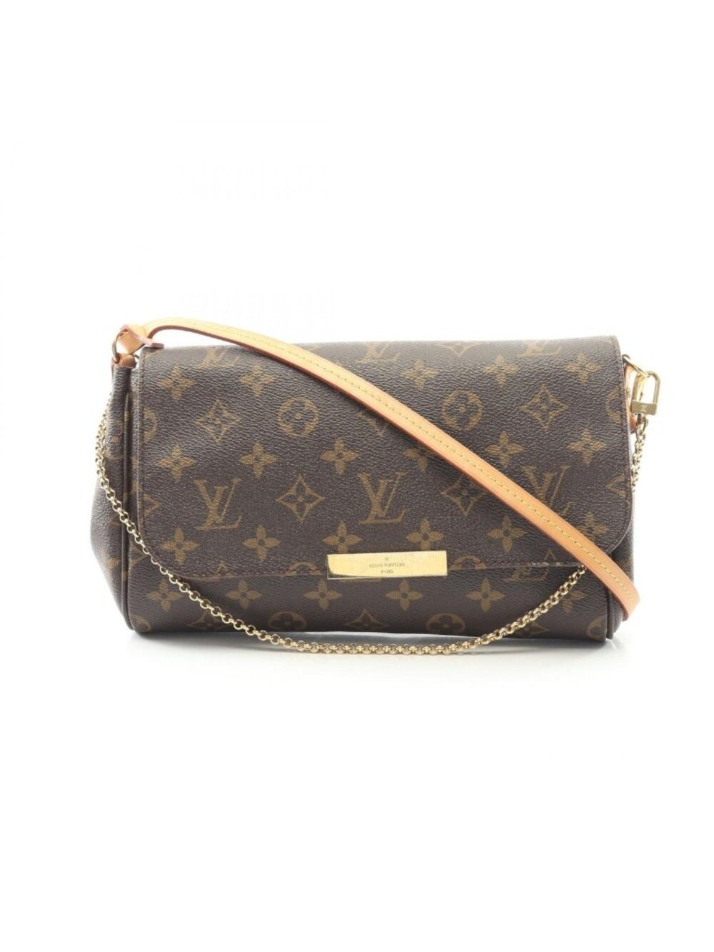 Louis Vuitton Handbag Favorite MM Canvas Leather